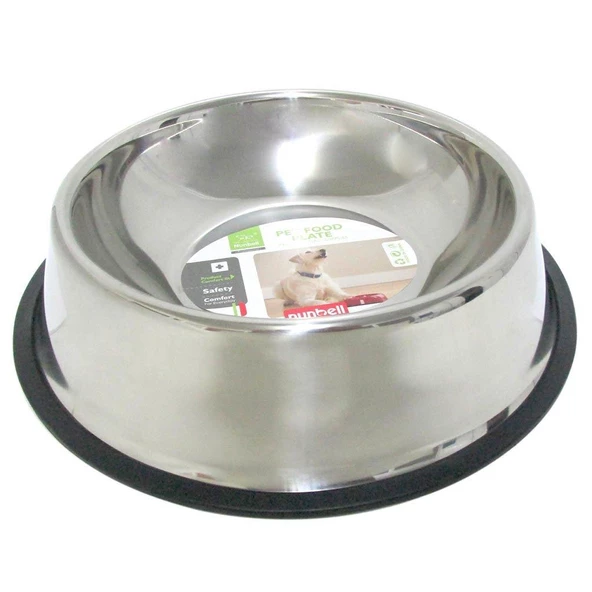 NUNBELL ÇELİK MAMA KABI 22cm ürün görseli 1