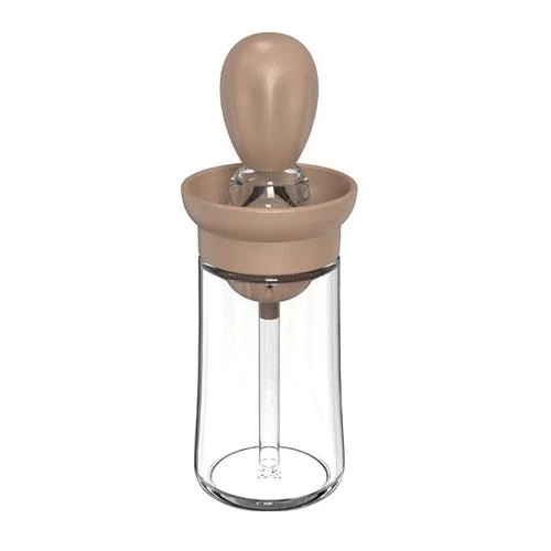 Cam Yağlık Silikon Hazneli Fırçalı Yağlık Yağ Fırçası 180 ml ürün görseli 1