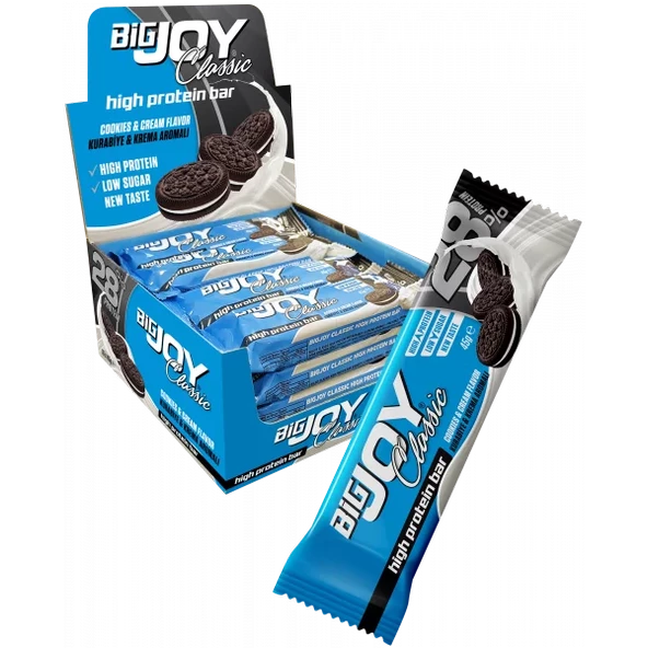 Bigjoy Sports Classic High Protein Bar 45 Gr 16 Adet +1 Hediye ürün görseli 1