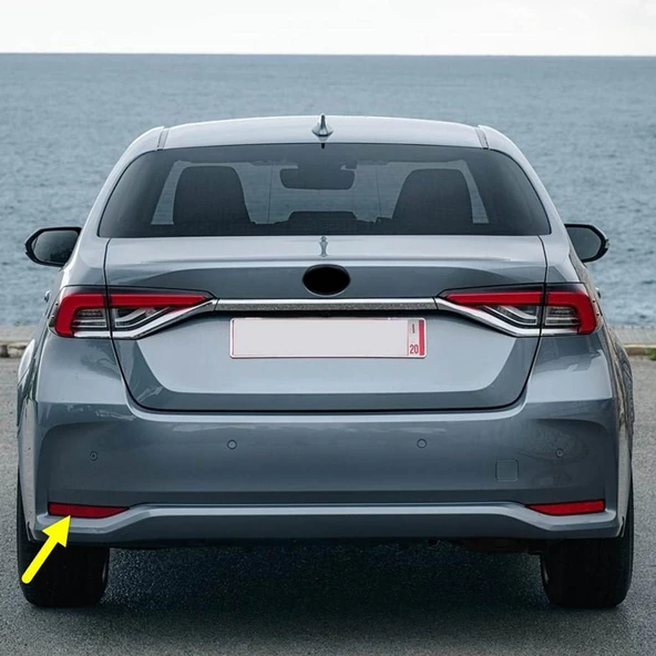 Toyota Corolla 2020-2023 Arka Tampon Sol Alt Reflektörü 81920-02350 ürün görseli 1