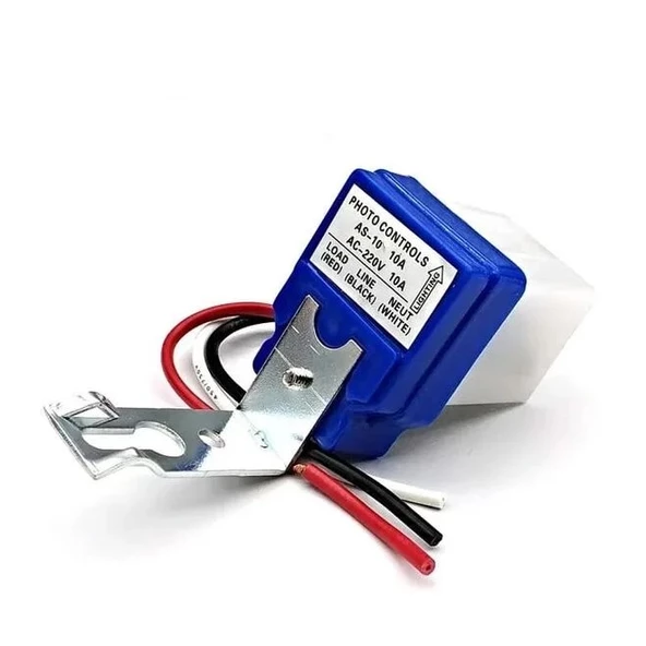 ASO-AS-10 Fotosel Modül 220V Sokak Lamba Aydınlatma Kontrol Röle AS-10 220V 10A Optical Switch ürün görseli 1