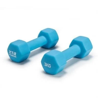 XTR Fitness Vinyl Neoprene Dambıl 3 Kg X 2 Adet ürün görseli 1