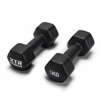XTR Fitness Vinyl Neoprene Dambıl 5 Kg X 2 Adet ürün görseli 1