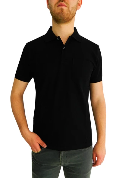 Erkek Polo Yaka Cepli Tişört BGL-ST00486 ürün görseli 1
