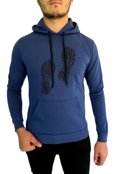 Erkek Kapüşonlu Sweat 2179 Bgl-st00829 - Resim 2