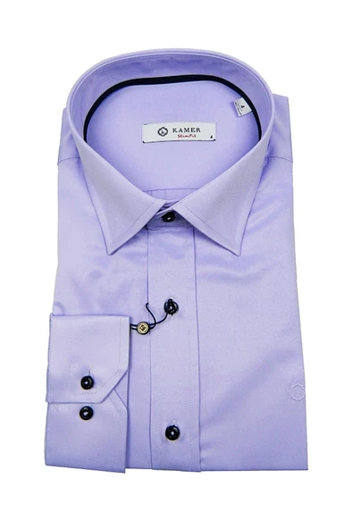 Erkek Slim Fit Gömlek 8005 008005 - Resim 4