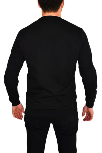 Erkek Sıfır Yaka Sweat Whatever BGL-ST01723 - Resim 9