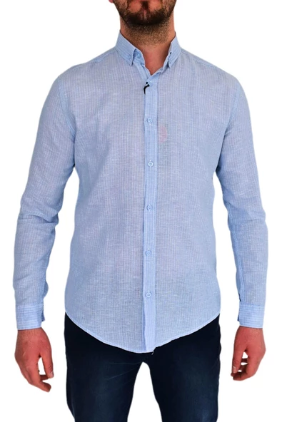 Erkek Spor Gömlek Silim Fit 9950 BGL-ST01842 ürün görseli 1