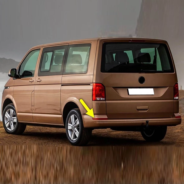 VW Transporter T6.5 2020-2022 Sol Arka Tampon Köşe Reflektörü 7E0945105E ürün görseli 1