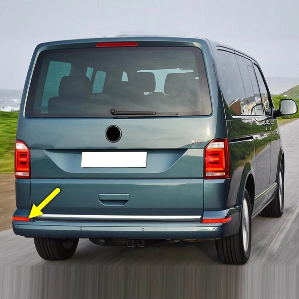 VW Caravelle T6 2016-2019 Sol Arka Tampon Köşe Reflektörü 7E0945105D ürün görseli 1