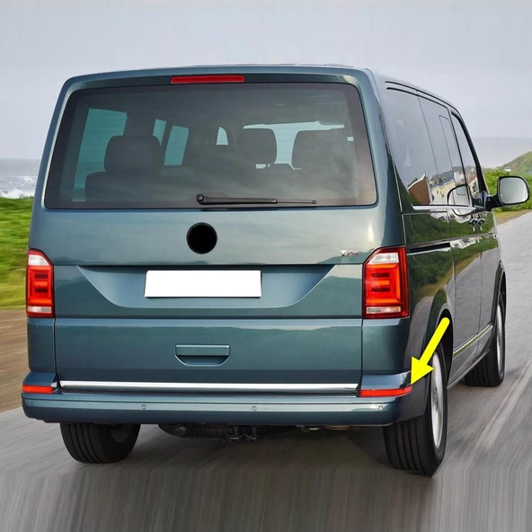 VW Caravelle T6 2016-2019 Sağ Arka Tampon Köşe Reflektörü 7E0945106D ürün görseli 1