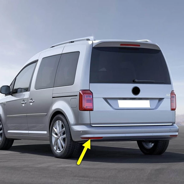 VW Caddy 2016-2020 Sol Arka Tampon Alt Köşe Reflektörü 2K5945105D ürün görseli 1
