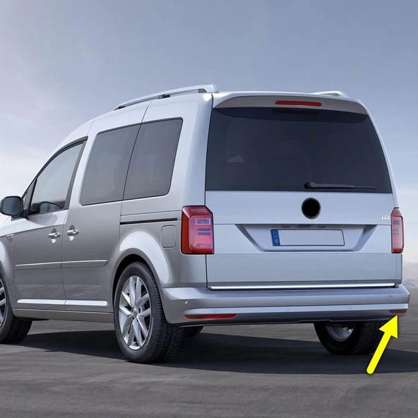 VW Caddy 2016-2020 Sağ Arka Tampon Alt Köşe Reflektörü 2K5945106D ürün görseli 1
