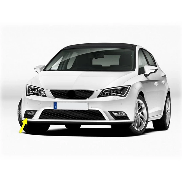 Seat Leon MK3 2013-2016 Ön Tampon Sağ Sis Farı Kapağı 5F0853666A ürün görseli 1