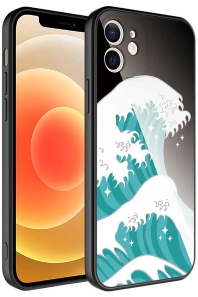 Apple iPhone 11 Kılıf Kamera Korumalı Renkli Tasarım Kadife İç Yüzey Silikon ürün görseli 1