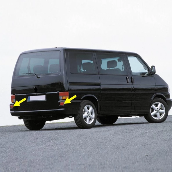 VW Transporter T4 1996-2003 Arka Tampon Sis Farı Lambası Camı 7D0945729 ürün görseli 1