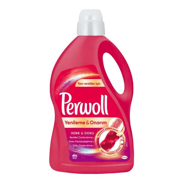 Perwoll Renkli Sıvı Deterjan 50 Yıkama 3 lt ürün görseli 1