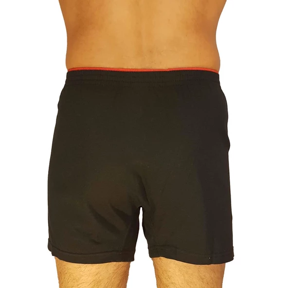 10 ADET BİCCİ %100 PAMUK ERKEK BOXER - Resim 3