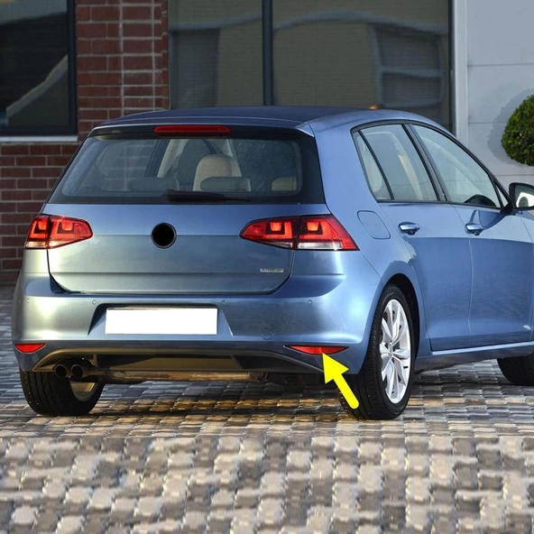VW Golf 7 2013-2017 Arka Tampon Sağ Alt Köşe Reflektörü 5G0945106 ürün görseli 1