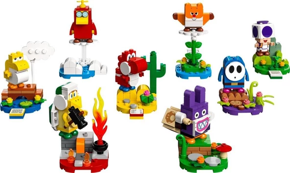 LEGO Super Mario 71410 Character Pack - Series 5 : Tam Set ürün görseli 1