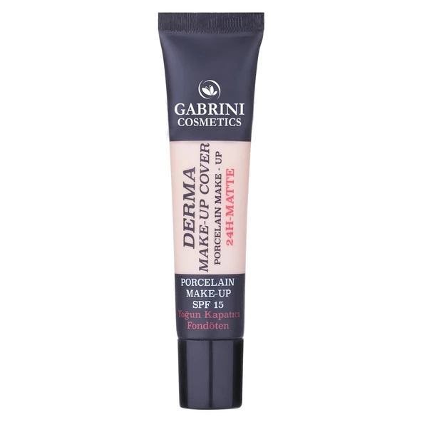 Gabrini Derma Make-up Cover Fondöten 40 ml seçiniz ürün görseli 1