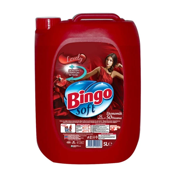 Bıngo Yumusatıcı 5Lt Lovely ürün görseli 1
