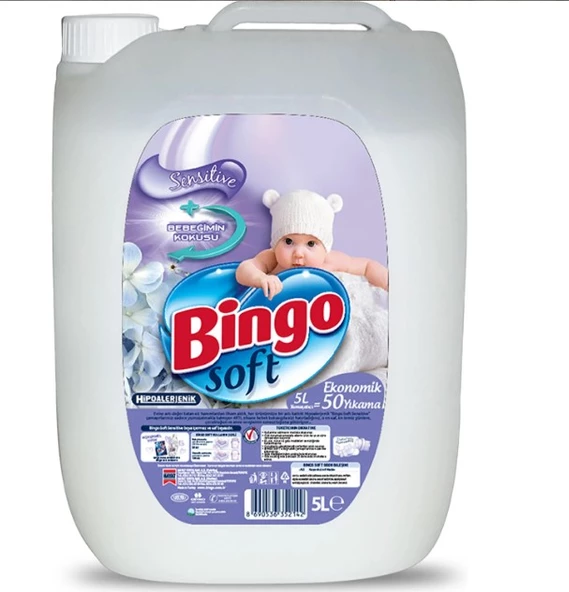 Bıngo Yumusatıcı 5Lt Sensıtıve - Resim 2