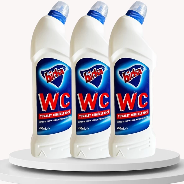 Birka WC Tuvalet Temizleyici 750 ml. X 3 Adet ürün görseli 1