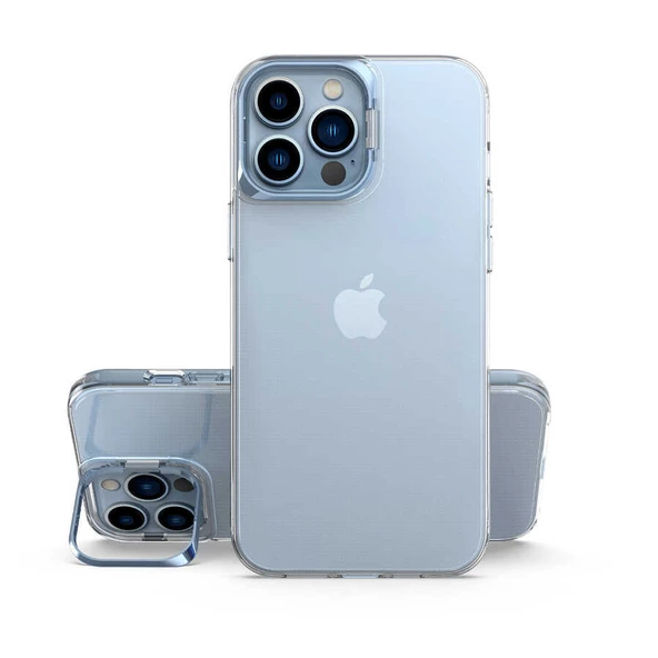 iPhone 14 Pro Kılıf Skuba Köşeleri Korumalı Kamera Standlı Kılıf ürün görseli 1