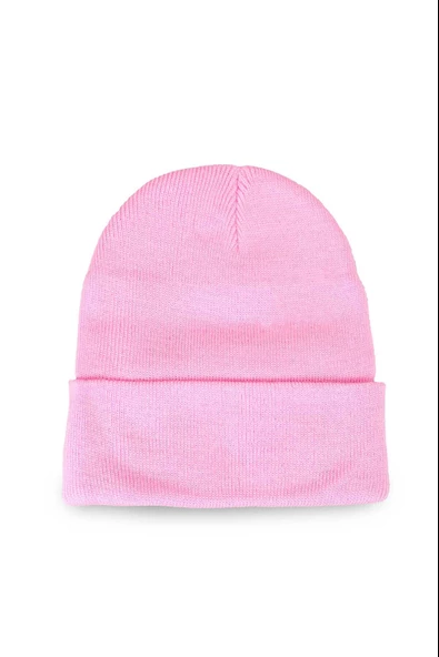 Neon Turuncu Basic Bere Unisex  Turuncu Bere  Pembe Standart ürün görseli 1