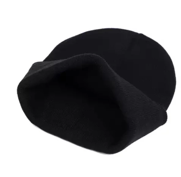 Neon Turuncu Basic Bere Unisex  Turuncu Bere  Siyah Standart - Resim 3