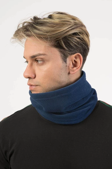 Erkek  Polar Boyunluk Bere  Lacivert - Resim 2