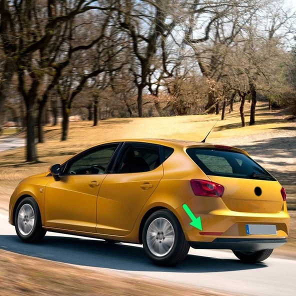 Seat İbiza HB 2013-2017 Arka Tampon Sol Reflektörü 6J4945105C ürün görseli 1