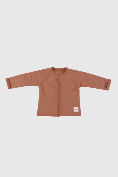 Çıtçıtlı Üst Camel Kahverengi ürün görseli 1
