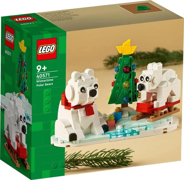 LEGO Seasonal 40571 Wintertime Polar Bears ürün görseli 1