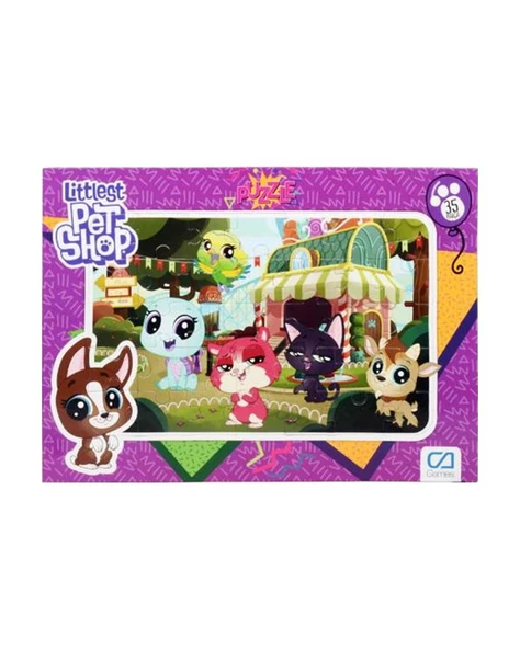 Littlest Pet Shop 35 Parça Frame Puzzle 2li Set - Resim 3