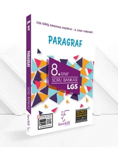 8.SINIF LGS PARAGRAF SORU BANKASI ürün görseli 1