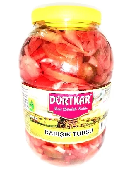 DORTKAR 5 KG BIDON TURSU (TURLU) ürün görseli 1