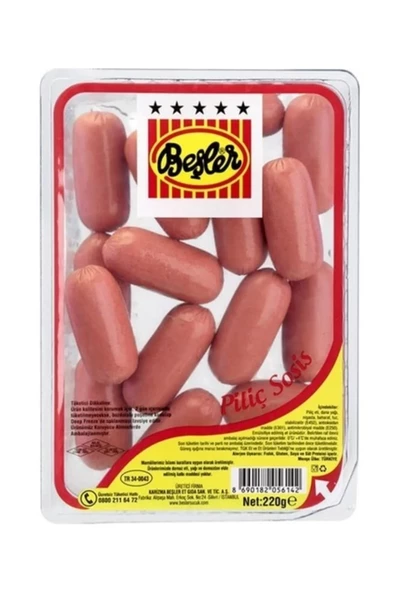 BESLER 220GR SOSIS ürün görseli 1
