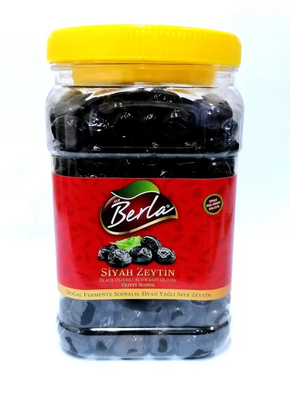 BERLA 1000GR SIYAH ZEYTIN BIDON ürün görseli 1