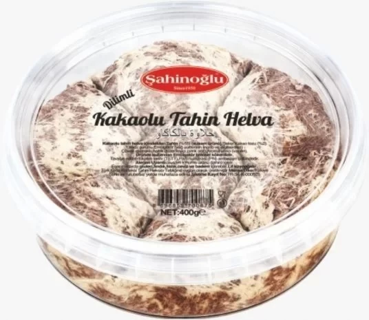 SAHINOGLU 400GR KAKAOLU HELVA ürün görseli 1
