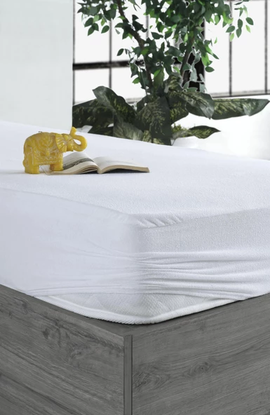 SIVI GEÇİRMEZ PAMUKLU FİTTED BEBEK ALEZİ  60x120cm ürün görseli 1