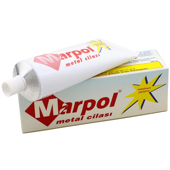 Marpol Tüp Metal Parlatma Cilası 200 Gr Pasta Cila Otomotiv Parlatıcı ürün görseli 1