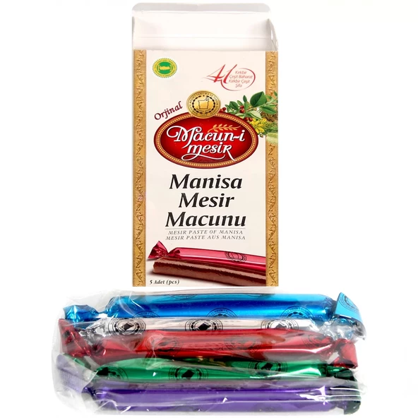 Merkez Efendi 5 Li Çubuk Mesir Macunu Şeker - Resim 2