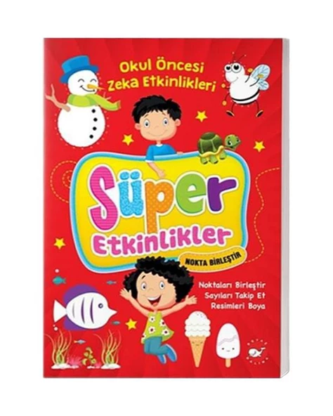 Okul Öncesi Süper Etkinlikler Nokta Birleştir ürün görseli 1