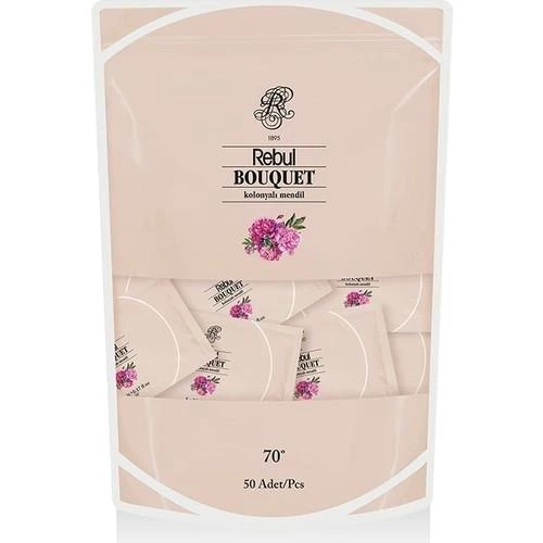 Rebul Kolonyalı Mendil Bouquet Poset 50 li ürün görseli 1