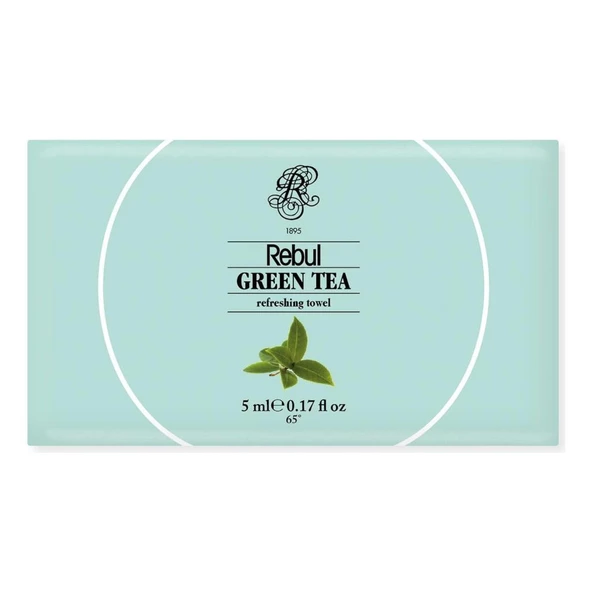 Rebul Kolonyalı Mendil Green Tea Poset 50 li ürün görseli 1