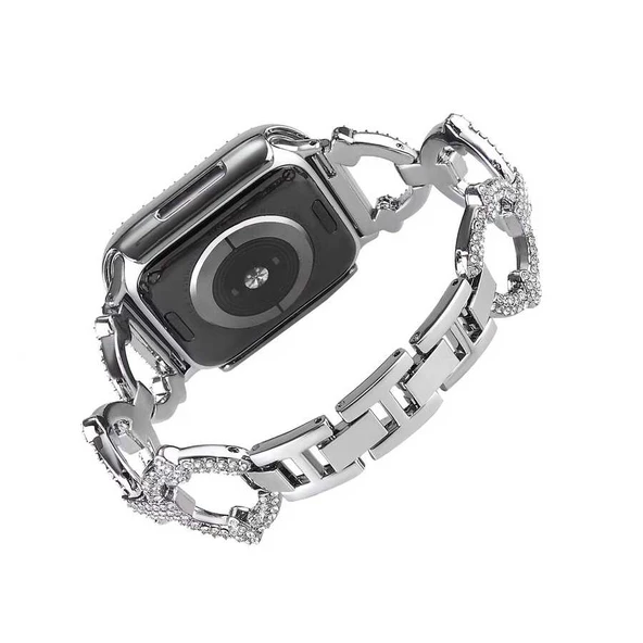 Apple Watch 38mm KRD-57 Metal Kordon - Resim 3