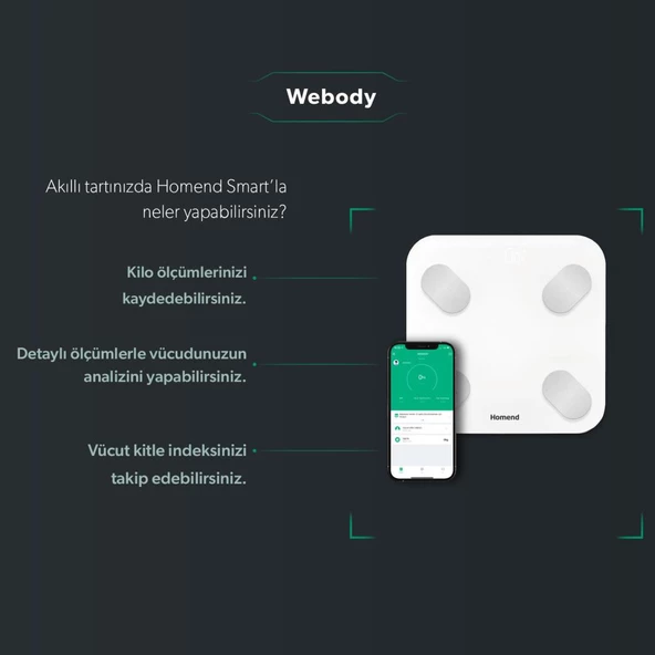 Homend Smart Webody 3903H Tartı - Resim 3