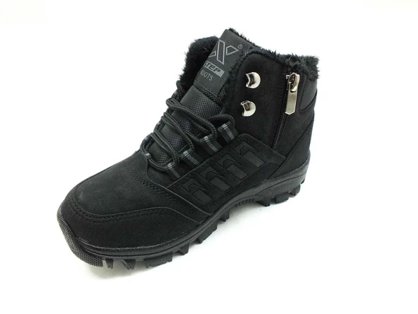 X Step Erkek Botu Siyah 17 X6 - Resim 3